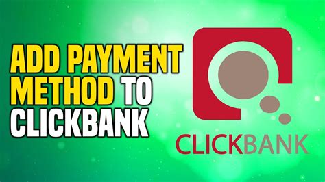 clickbank payment methods
